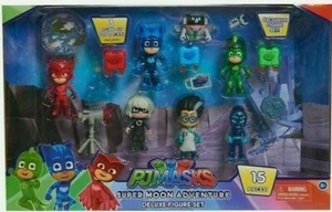 PJ MASK SUPER MOON ADVENTURE DELUXE FIGUREN, 15 STÜCK  - Bild 1 von 1