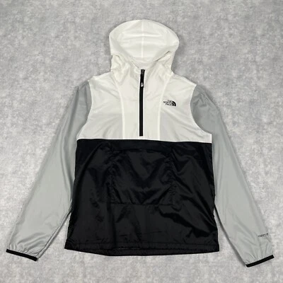 North Face Girl’s Wind Breaker Jacket Size XL (White, Black, And Gray) - Image 1 of 4