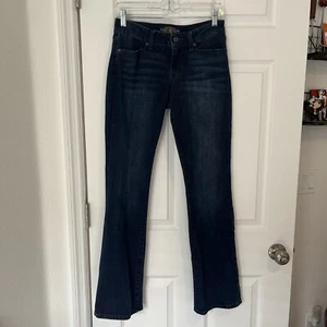 Lucky Brand Lolita Boot Womens Jeans Size 4 / 27 Dark Wash Denim Blue Pants - Picture 1 of 7