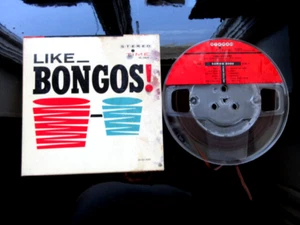LIKE BONGOS BOB ROSENGARDEN / TIME RECORDS - Reel To Reel TAPE 7 1/2 IPS STEREO - Foto 1 di 9