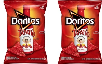 Doritos Tapatio Salsa Picante Hot Sauce Tortilla Chips 9.25 Oz 2 Bags - Image 1 of 3