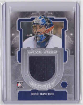 2012-13 ITG BETWEEN THE PIPES GAME-USED JERSEY/140 RICK DiPIETRO #M-19 ISLANDERS - Image 1 of 2