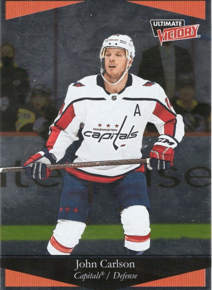 20-21 2020-21 Upper Deck Extended John Carlson Victory #UV-13 Capitals - Image 1 of 1