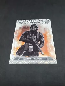 Star Wars Topps Masterwork 2017 Base Card - Death Trooper 31 - Picture 1 of 1