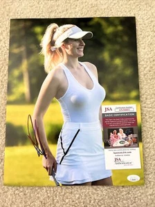 Foto firmata Paige Spiranac 11x14 autografata modello Golf Maxim sexy JSA COA - Foto 1 di 4