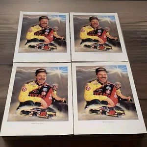 Ernie Irvan Havoline NASCAR Behind Every Cloud 11.5x15.5 Print Jeanne Barnes - Picture 1 of 6