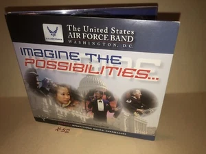 US United States Air Force Band CD Imagine the Possibilities Lt Cl Alan Sierichs - Picture 1 of 5
