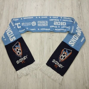 Sydney FC 2010 Champions A-League Finals Series Scarf Neck Wrap Blue Navy - Picture 1 of 6