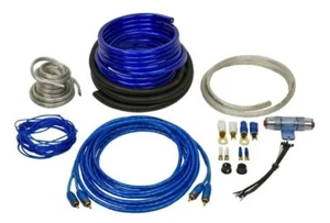 Raptor PKBL3 1500W 4 Stärke Verstärker Installation Kit mit Cinch Kabel & AGU Sicherungshalter - Bild 1 von 4