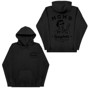 EMINEM OFFIZIELLER MOM'S SPAGHETTI KOCH KAPUZENPULLOVER (SCHWARZ AUF SCHWARZ) 2X 2XL XXL NEU - Bild 1 von 4
