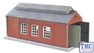 NB-5 Peco N Gauge Engine Shed, brick built type x 1 - Picture 1 of 1