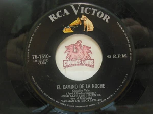 José Alfredo Jiménez – Camino De La Noche / Peor De Los Caminos 45 RPM G/G+ (22N - Picture 1 of 2