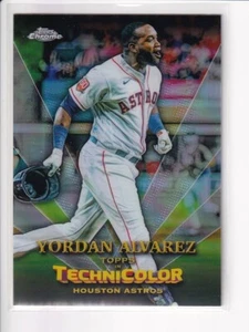 2023 Topps Chrome Yordan Alvarez Technicolor Houston Astros #TT-11 - Picture 1 of 1