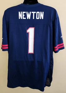 New England Patriots Cam NEWTON NFL Team Apparel Football Jersey Used Size XXL - Picture 1 of 5