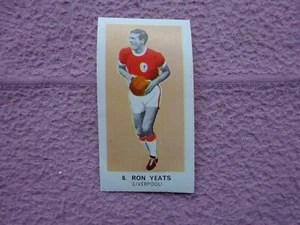 FLEETWAY - FOOTBALLERS (GUMMED PLAIN BACK) c1962 #9 RON YEATS LIVERPOOL - Bild 1 von 3