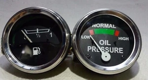 Fit For Massey Ferguson MF 35 50 65 135 150 Gauge Oil Pressure and Fuel Gauge@vd - Picture 1 of 3