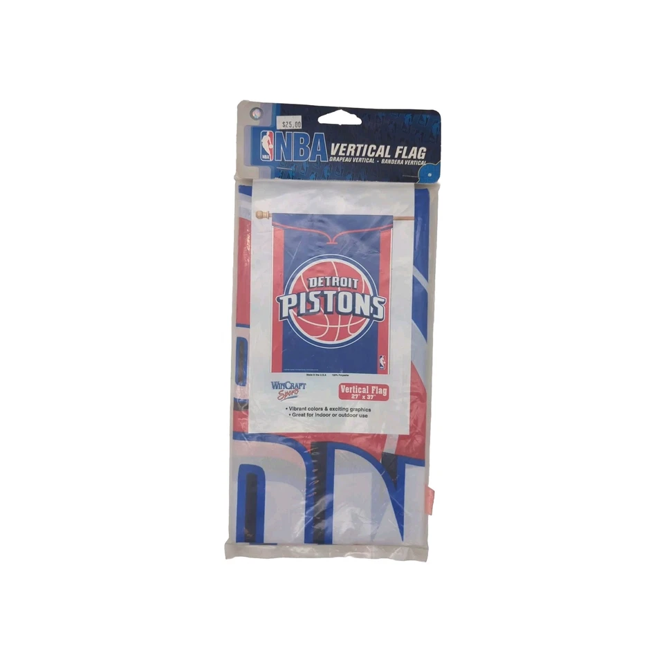 Pistones Detroit - 27" x 37" bandera vertical WinCraft ¡OFERTA! Foto 1 de 1
