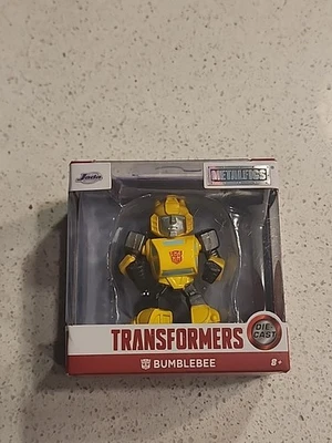 Jada Toys Die Cast Metalfigs Transformers Bumble Bee NEW Metal Figs - Image 1 of 4