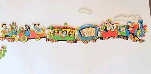 Vintage Disney Casey Jr. Wall Decor Train Pin-Up Dolly Toy Company - Picture 1 of 14
