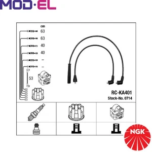 IGNITION CABLE KIT 0714 FOR KIA SHUMASEPHIA B5 1.5L B6 1.6L 4cyl SEPHIA - Picture 1 of 10