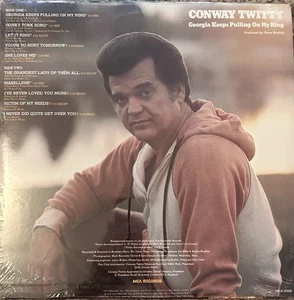 CONWAY TWITTY Georgia Keeps Pulling On My Ring Vinyl LP Record BRAND NEW SEALED - Picture 1 of 2