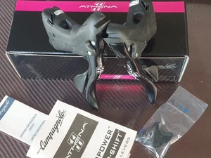 Campagnolo Athena 11 Speed Shifters Gear Brake Levers (Pair) No Hoods or Clamps  - Picture 1 of 8