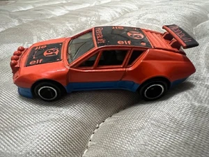 TOMICA TOMY POCKET CARS ELF RENAULT RALLY ALPINE RARE WHEELS - Picture 1 of 4