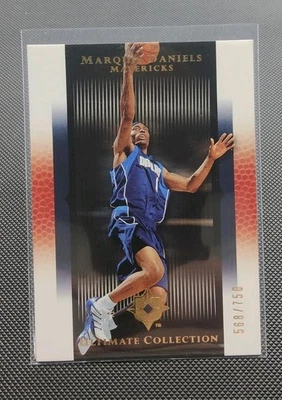 2005-06 UD Ultimate Collection #24 Marquis Daniels Mavericks /750 - Image 1 of 2