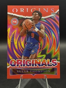Ausar Thompson 2023-24 Panini Origins Originals Rookie Red/75 - Imagen 1 de 2