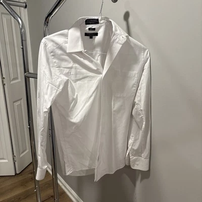 Camisa de vestir para hombre Marquis 14,5 32/33 - Calce ajustado - Blanco - Algodón/Poliéster - Lon Foto 1 de 3