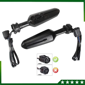 3 Wire Turn Signal Lights For Yamaha YZF-R1 R6 SXR 900 Tracer 9 GT MT-10 MT-03 - Picture 1 of 11