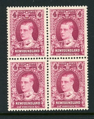 Terranova Scott 166 - NH - NEGRO de 4 - 4¢ Magenta Príncipe de Gales (.016) Foto 1 de 2