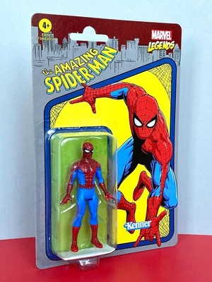Kenner The Amazing Spider-Man 2021 3,75"" retro ¡Colección Marvel Legends sellada! Foto 1 de 4