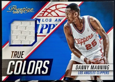 2015 Panini Prestige True Colors Materials Danny Manning #TC-DM - Image 1 of 2