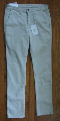 NWT Stone Grey Slim Fit Mason Endurance Chinos from Edwin, Size 32 X 32 - Image 1 of 4