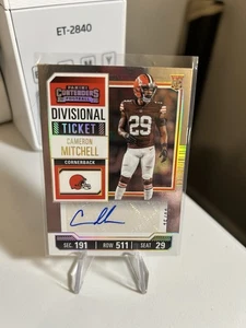 2023 Panini Contenders - Rookie Ticket Cameron Mitchell #181 Divisional /99 - Bild 1 von 2