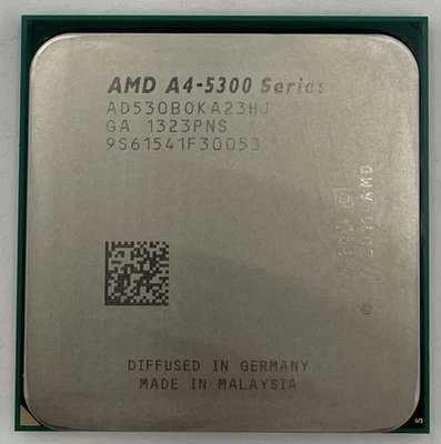 AMD A4-Series A4-5300B Desktop CPU Processor- AD530BOKA23HJ - Image 1 of 2