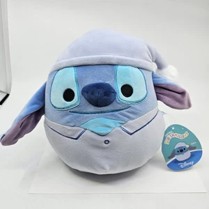 Squishmallow Kellytoy Plüsch Disney Lilo & Stitch Pyjama Stitch 8 Zoll Neu mit Etikett NEU - Bild 1 von 4