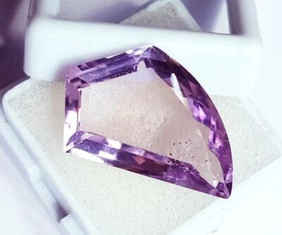 100% Natural Rose DE France Amethyst VVS1 Loose Gemstone 16.45 Ct Certified - Image 1 of 4