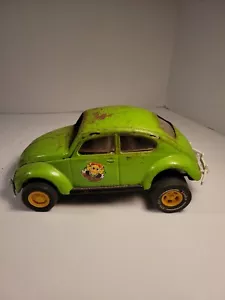 Vintage Tonka Volkswagen Super Beetle Lime Green Estate - Picture 1 of 8