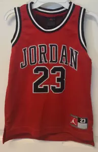 Air Jordan Chicago Bulls NBA Michael Jordan #23 Red Trikot Youth L 6-7 Jahre - Bild 1 von 8