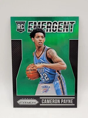 2015-16 Panini Prizm - Emergent Green Prizm #17 Cameron Payne (RC) - Image 1 of 2