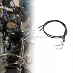 43 inch Throttle Cable Fit for Harley Softail 883 Custom XL1200C FatBoy Heritage - Picture 1 of 13