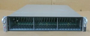 Supermicro SuperChassis CSE-216 X11DPi-NT Bronze 3106 32GB RAM 26-Bay 2U Server - Picture 1 of 3