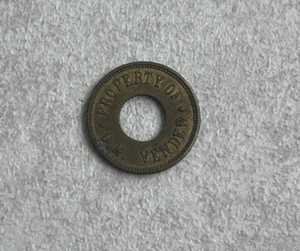 Ficha comercial de atracciones vintage OK Vendor L2 - Imagen 1 de 2