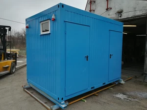 2,44 m x 3,5 m x 2,6 m, Container, WC, Sanitär-Container, Sanitär - Bild 1 von 12