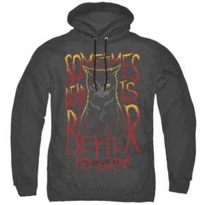 Pet Sematary "Dead Is Better" Pullover Sudadera con Capucha, Sudadera o Camiseta Manga Larga - Imagen 1 de 9