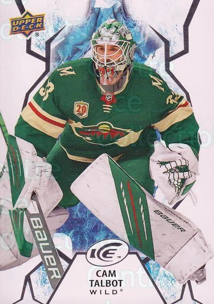 2021-22 UD Ice #51 Cam Talbot - Image 1 of 1