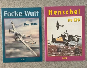 MBI Focke Wulf 189 and Henschel Hs 129 2 book package - Picture 1 of 1