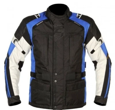 Akito Track Mens Textile Waterproof Motorcycle Jacket UK 40" Chest (LBOX2) - Image 1 of 4